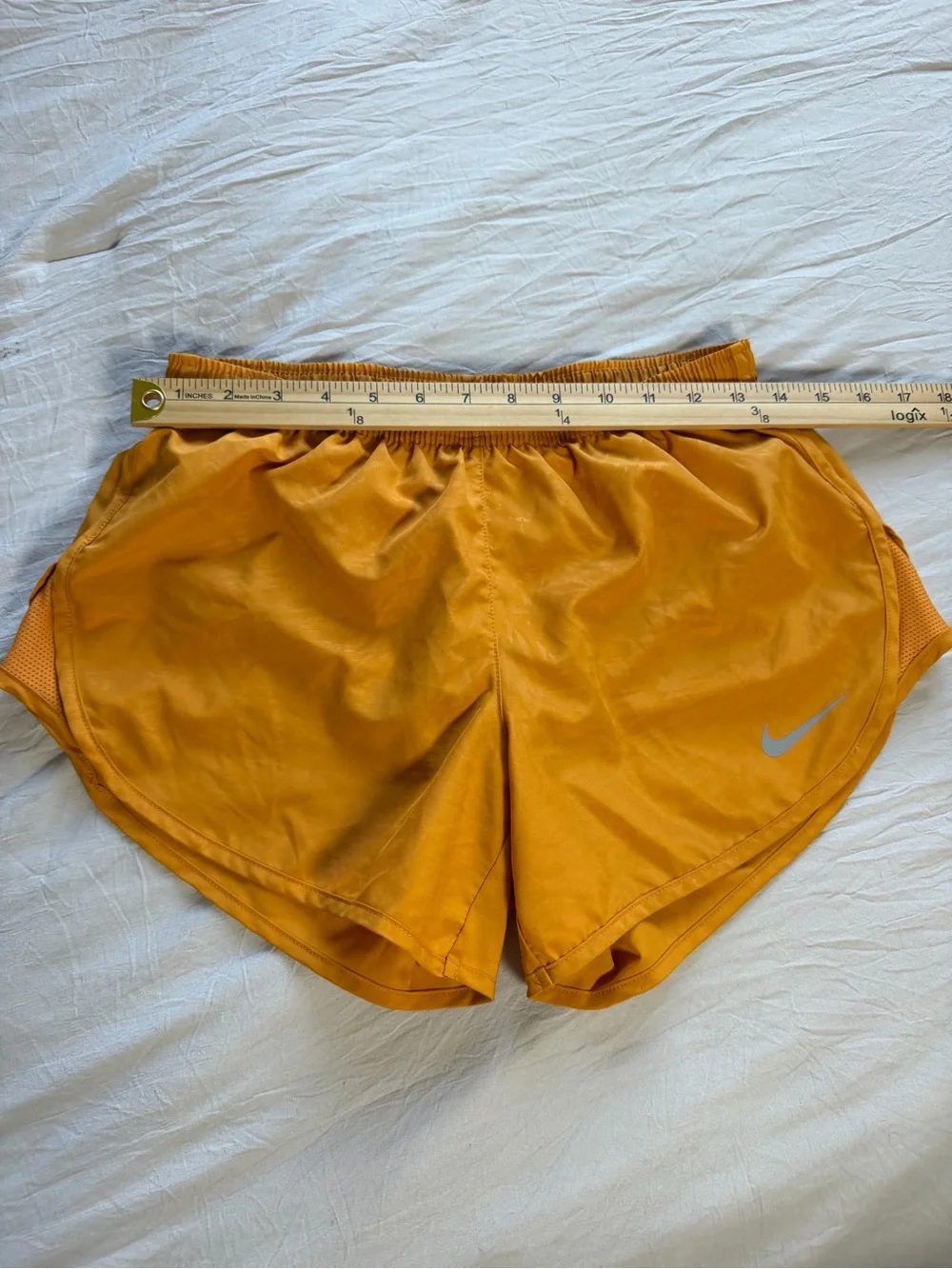 Nike‎ Women's Bright Orange Athletic Running Shorts
